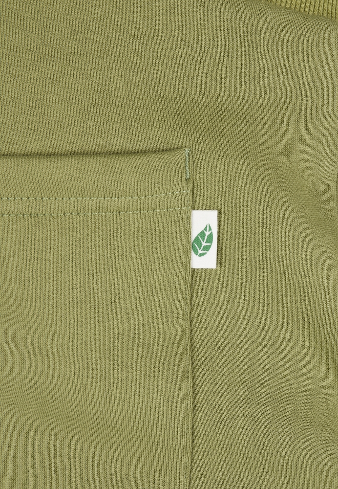 Pantaloni sport Organic Basic verde Urban Classics