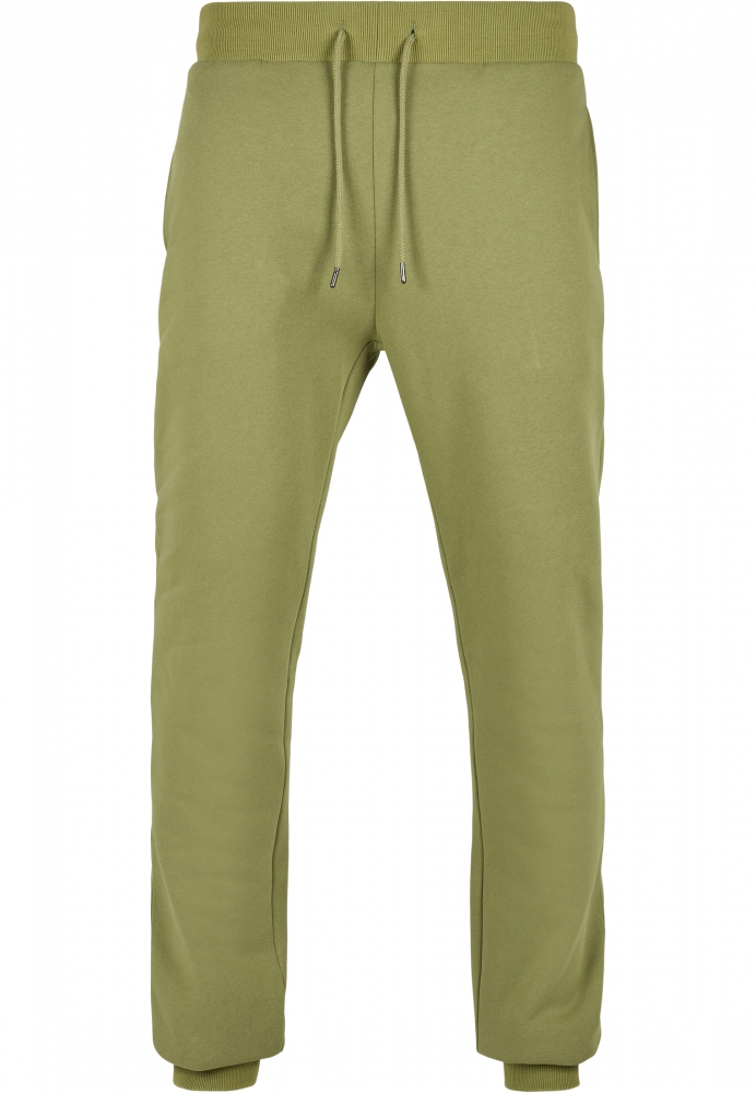 Pantaloni sport Organic Basic verde Urban Classics