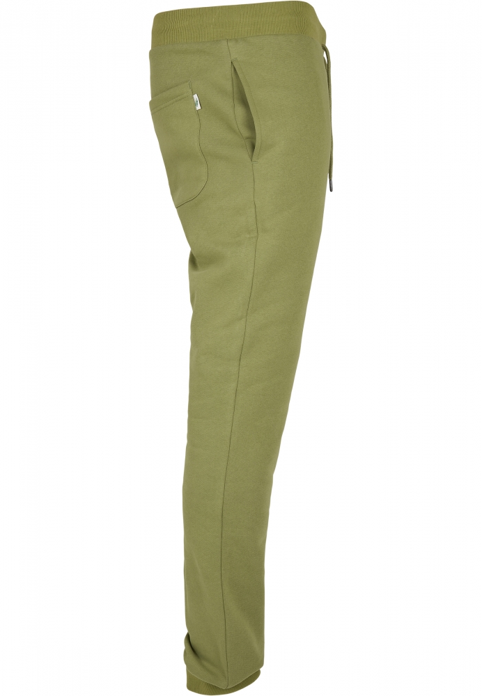 Pantaloni sport Organic Basic verde Urban Classics