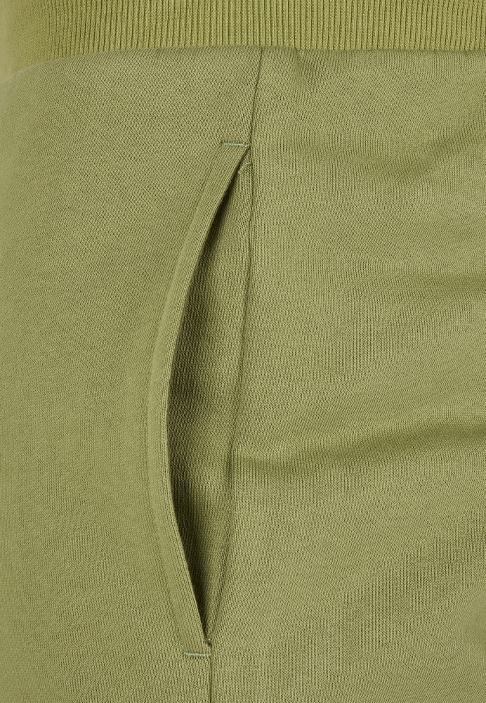 Pantaloni sport Organic Basic verde Urban Classics