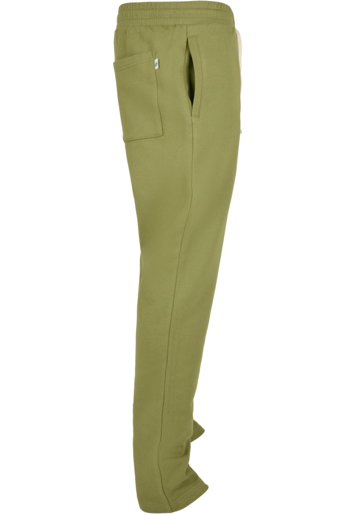 Pantaloni sport Organic tur lasat verde Urban Classics