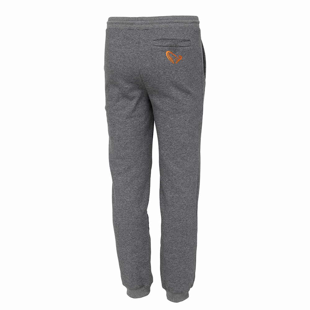 Pantaloni sport PANTALON gri MELANGE 10-12 ANI pentru copii SAVAGE GEAR