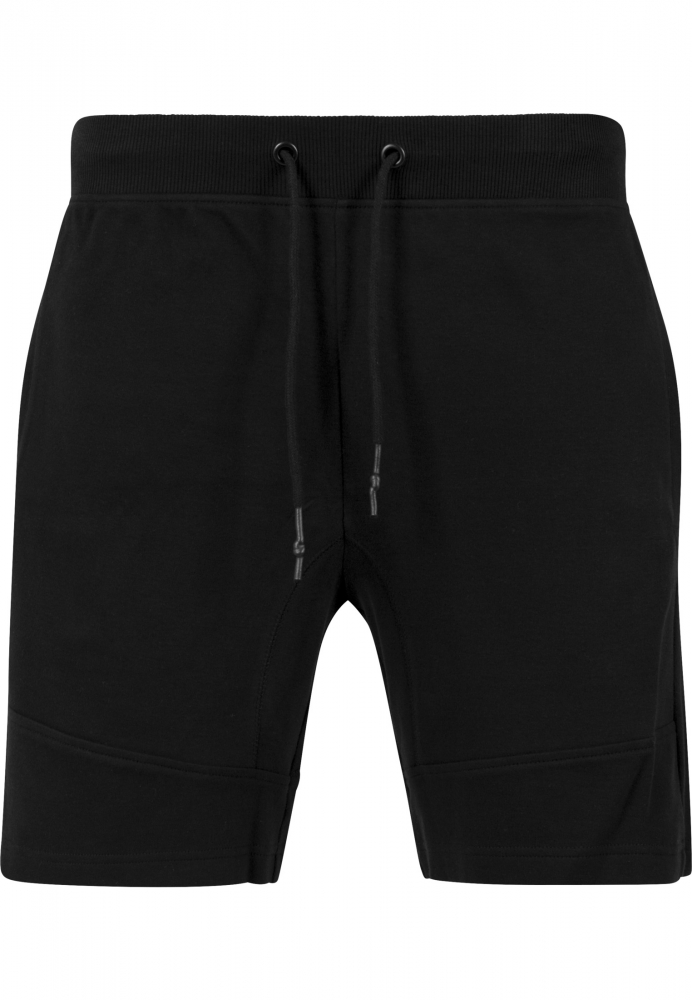 Pantaloni sport scurti Interlock negru Urban Classics