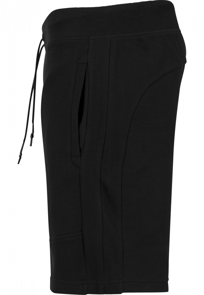 Pantaloni sport scurti Interlock negru Urban Classics