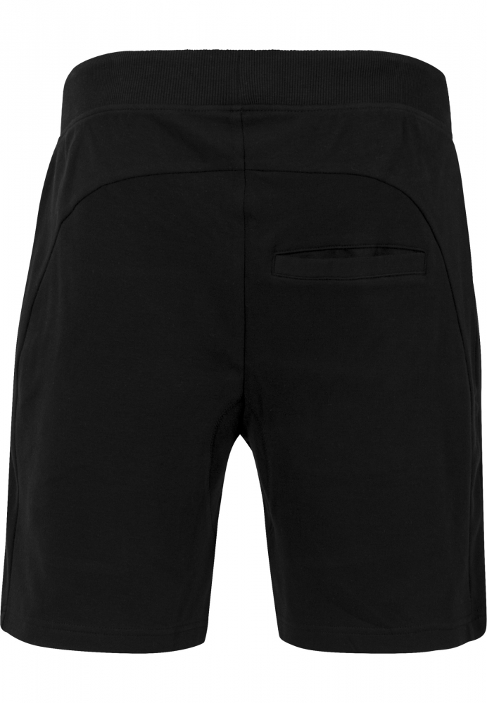 Pantaloni sport scurti Interlock negru Urban Classics