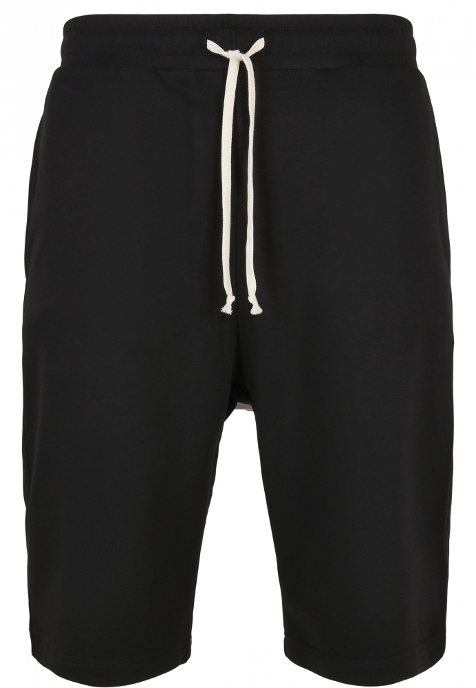 Pantaloni sport scurti tur lasat negru Urban Classics