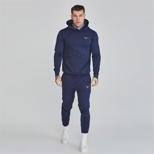 Pantaloni sport SikSilk Poly pentru adulti bleumarin