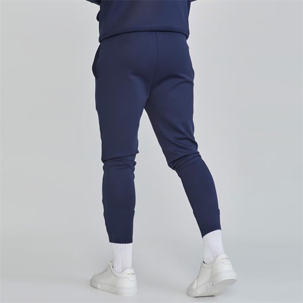 Pantaloni sport SikSilk Poly pentru adulti bleumarin