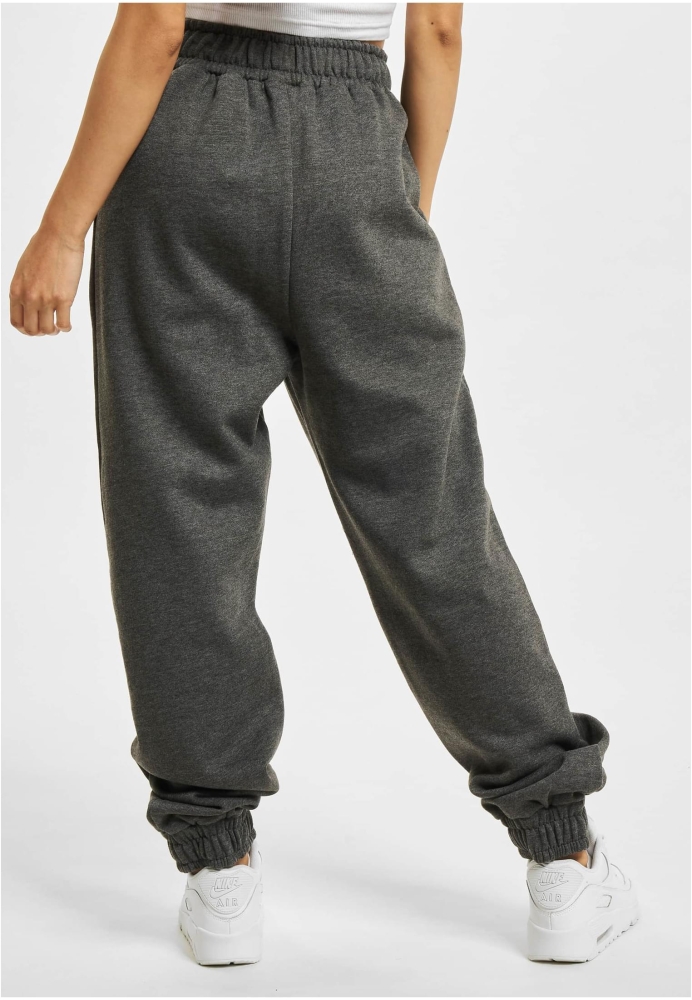 Pantaloni sport Soft Dream Leila Ladys Logo gri inchis Dangerous DNGRS