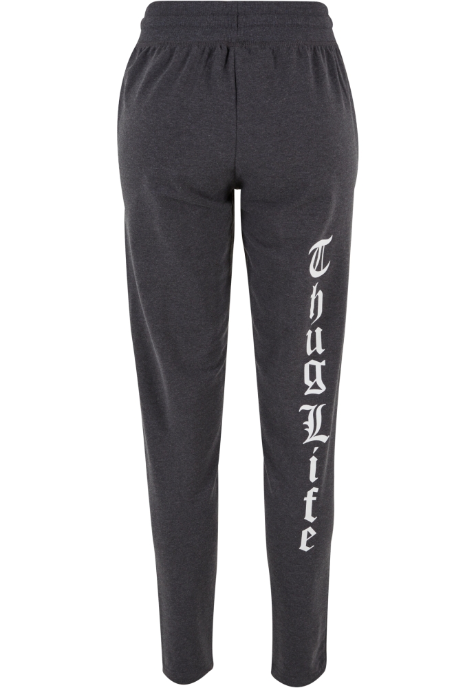 Pantaloni sport Thug Life Next gri carbune