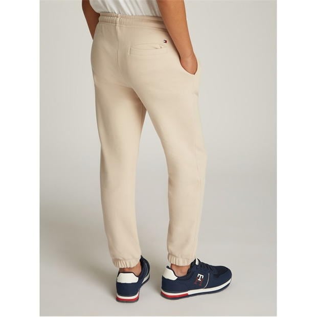 Pantaloni sport TOMMY HILFIGER U Mini Corp Logo bej aci