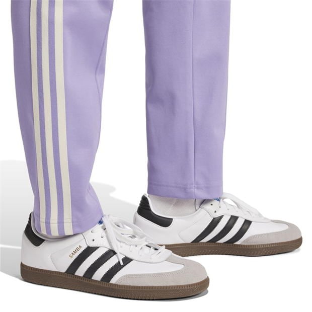 Pantaloni trening adidas Originals Real Madrid Beckenbauer pentru adulti lila alb