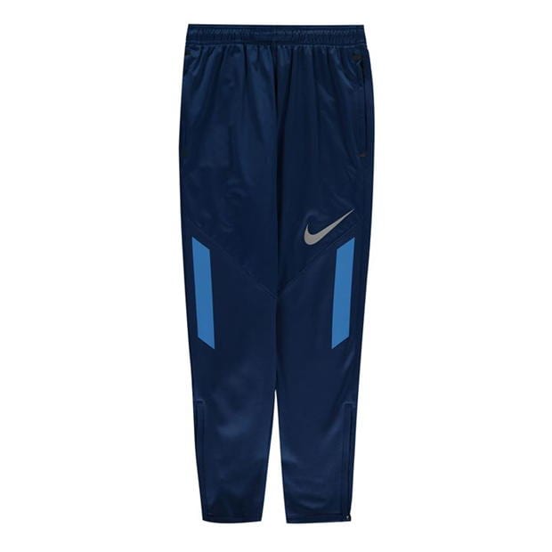 Pantaloni trening Nike Therma Shield pentru baietei coastal albastru rosu