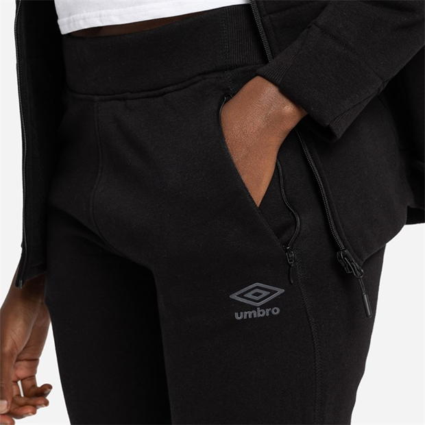 Pantaloni Umbro Elite Flc femei negru