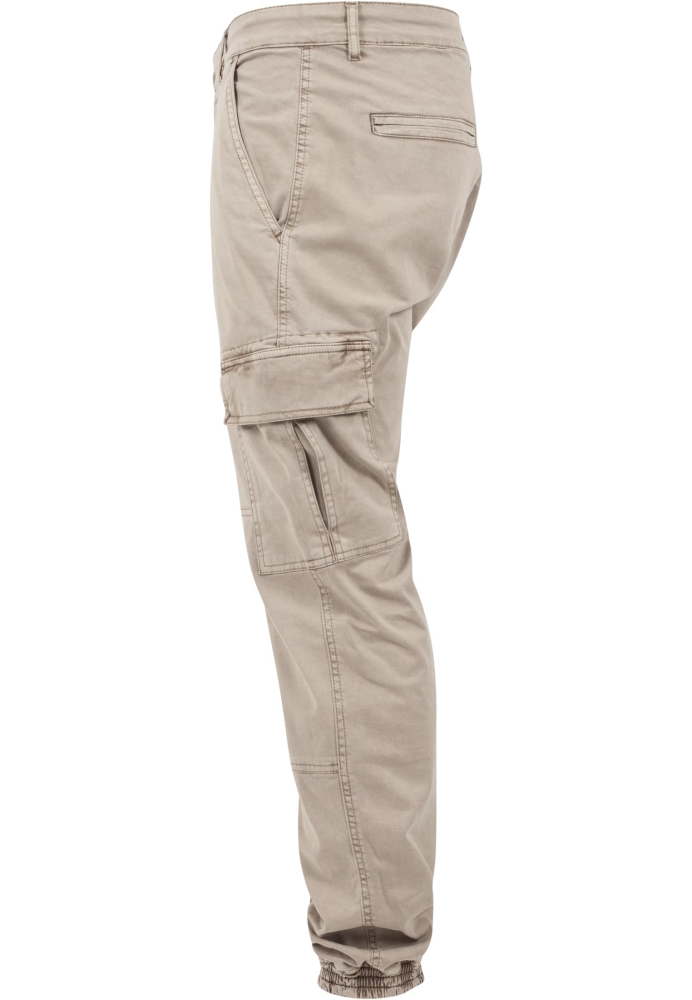 Pantaloni urban cargo cu buzunare bej Urban Classics