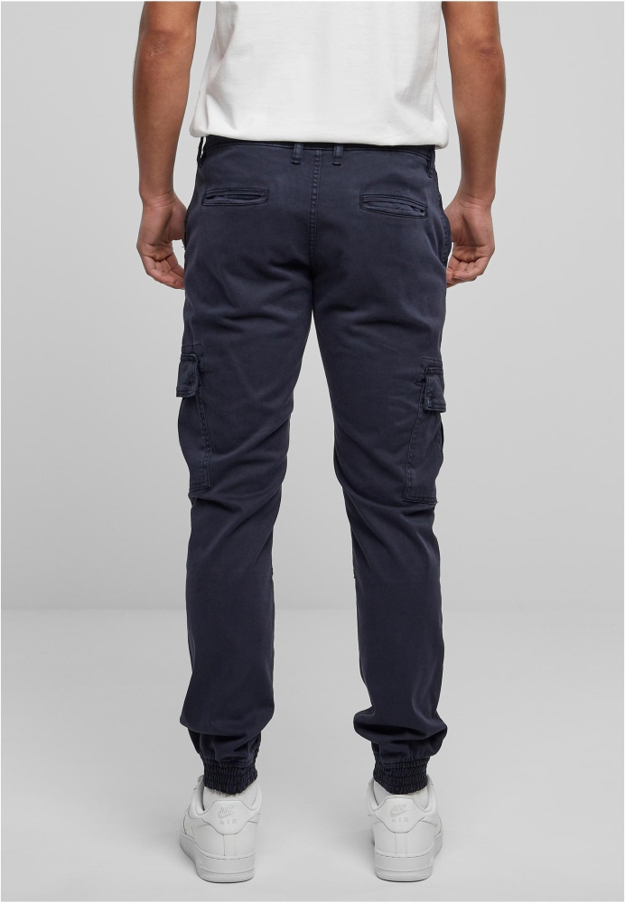 Pantaloni urban cargo cu buzunare bleumarin Urban Classics