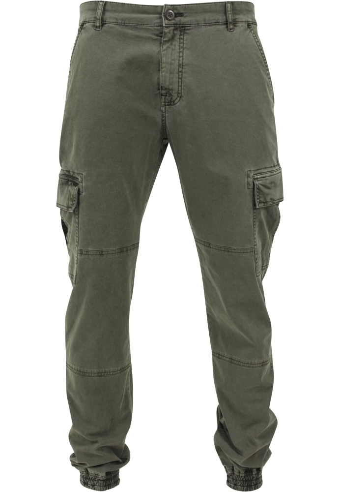 Pantaloni urban cargo cu buzunare oliv Urban Classics