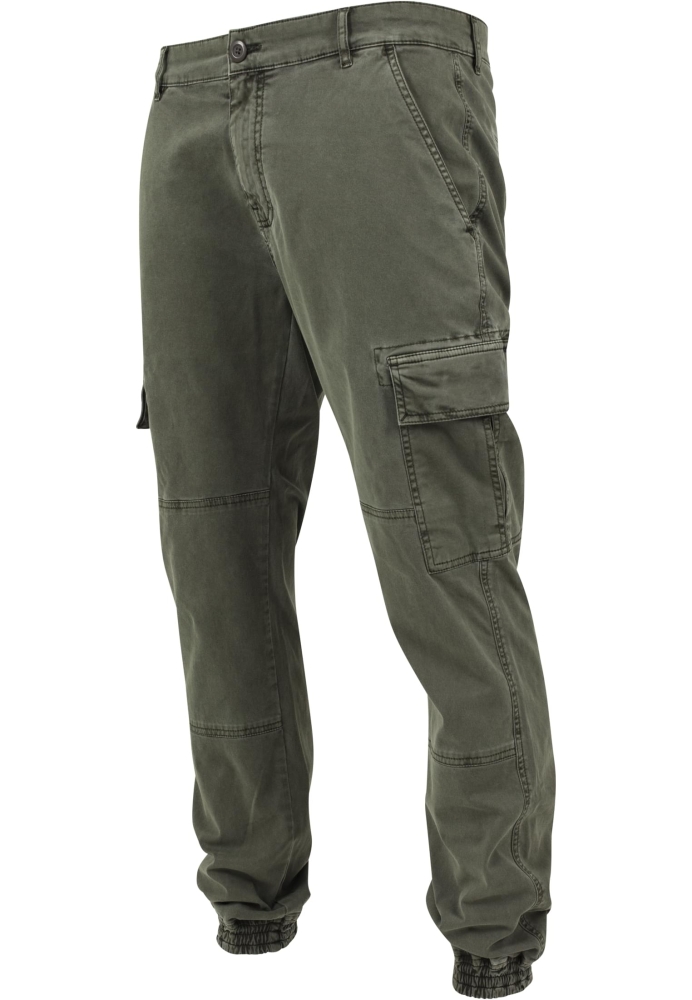 Pantaloni urban cargo cu buzunare oliv Urban Classics