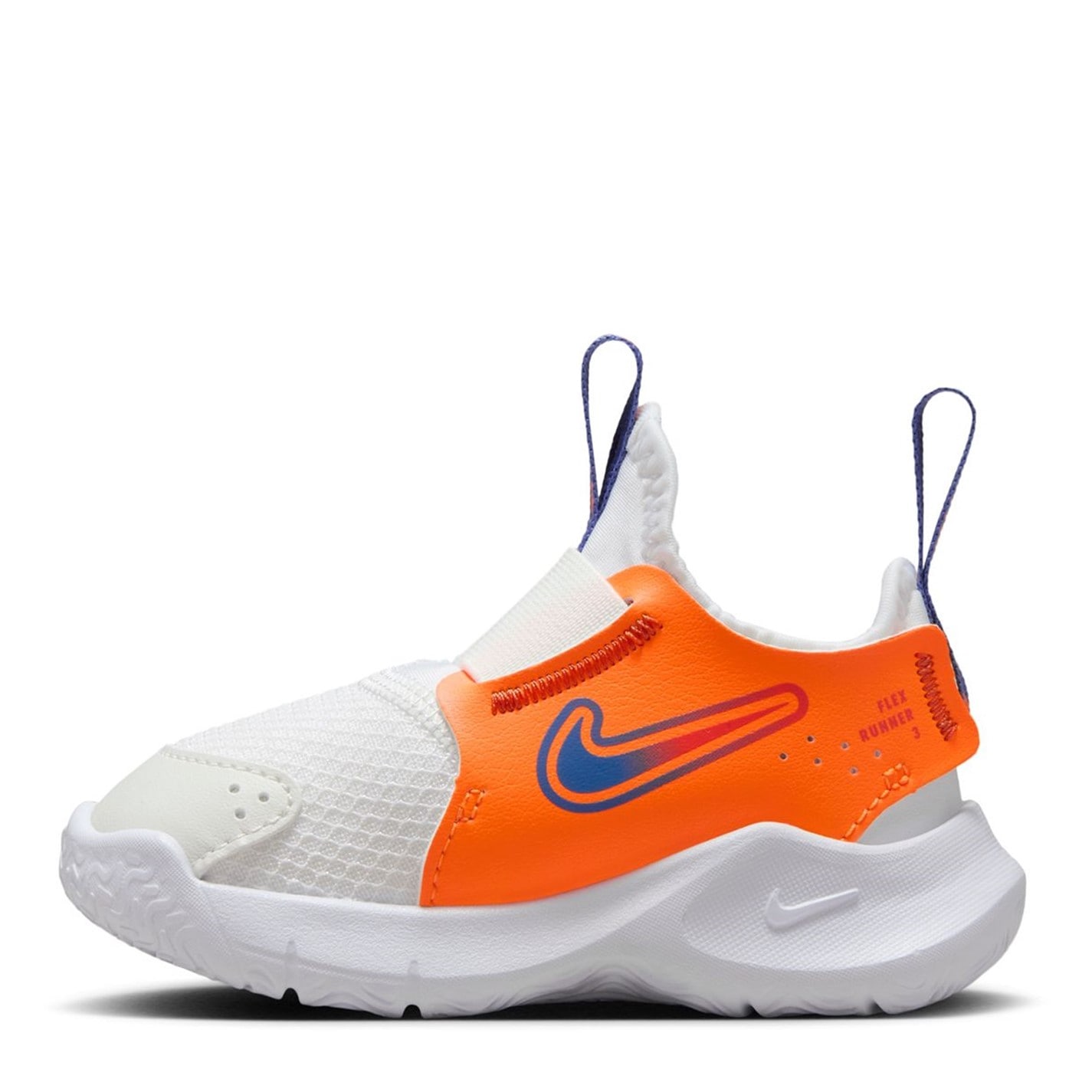 Pantofi bebelusi Nike Flex Runner 3 / pentru Bebelusi alb portocaliu