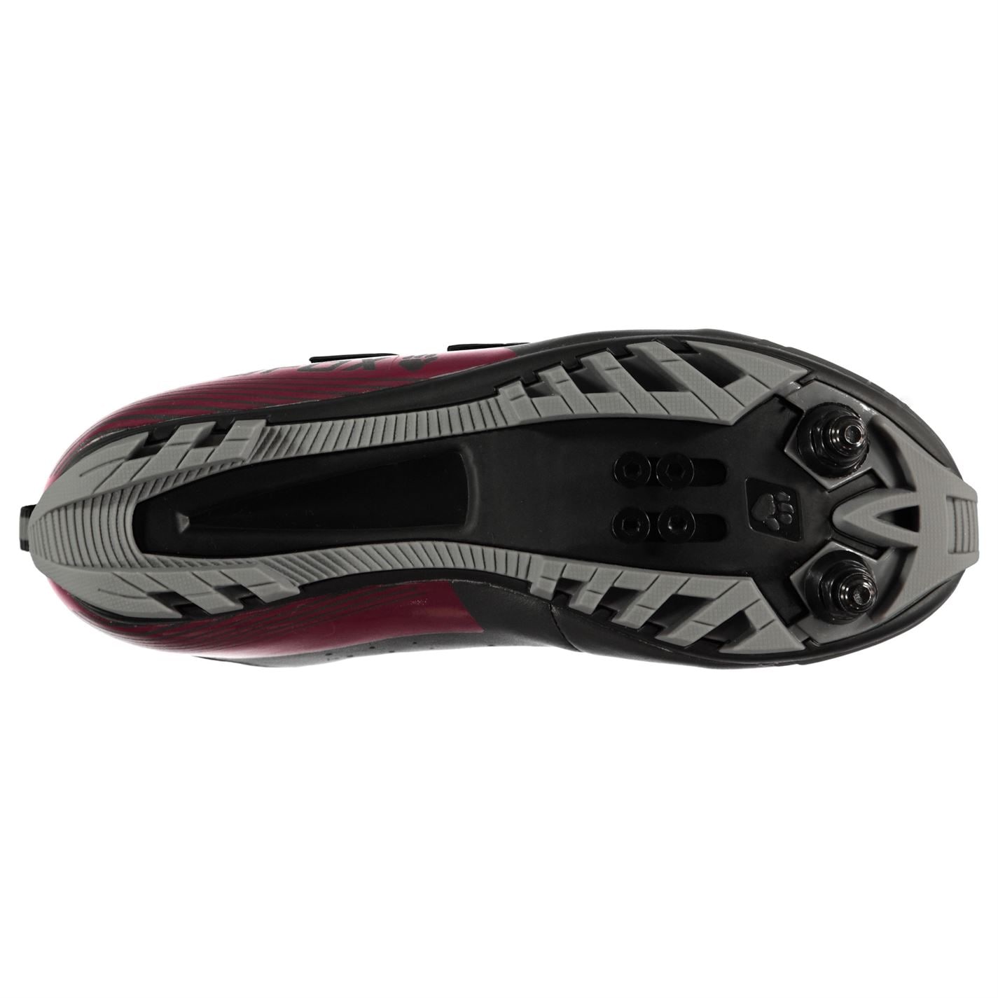 Pantofi ciclism Muddyfox MTB100 pentru Femei gri roz inchis