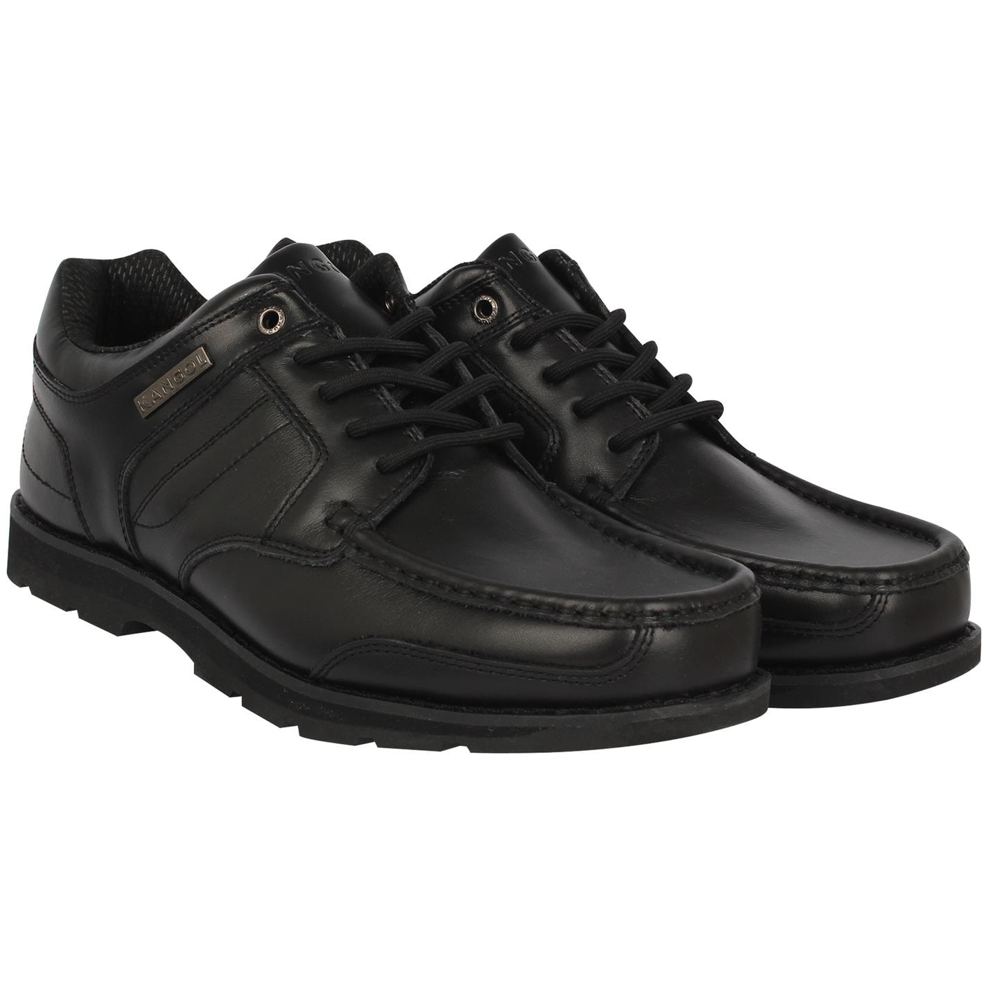 Pantofi Kangol Harrow din piele pentru Barbati negru