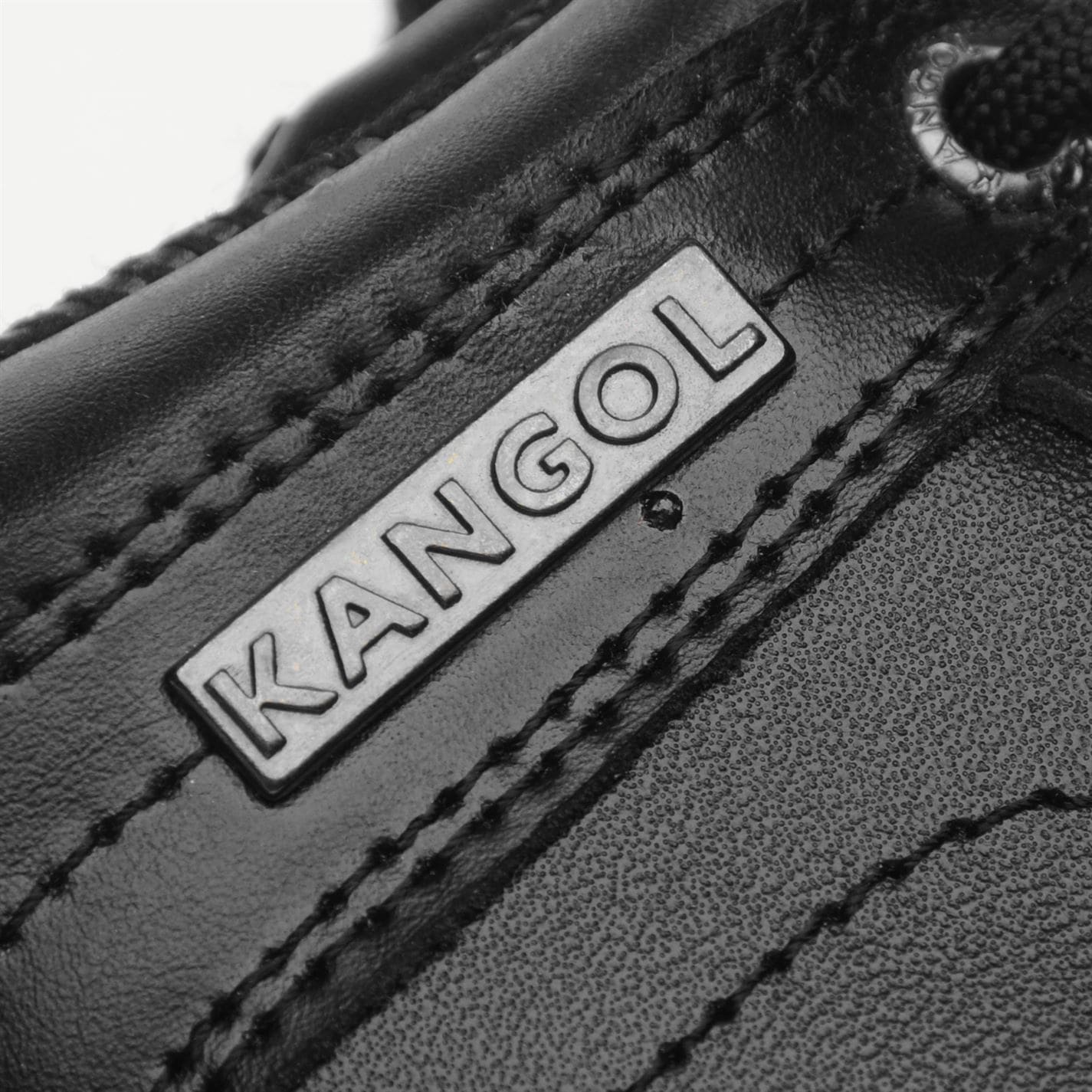 Pantofi Kangol Harrow din piele pentru Barbati negru