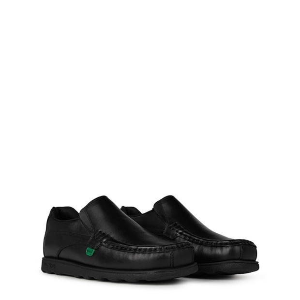 Pantofi Kickers Fragma Slip On pentru baietei negru