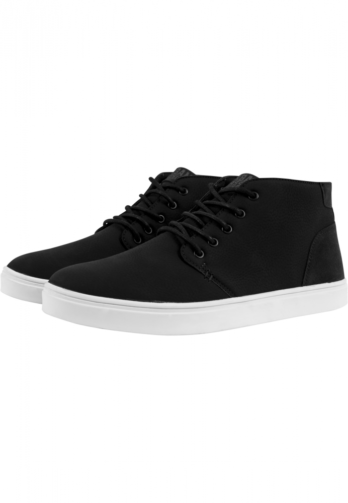 Pantofi urban cu sireturi negru alb Urban Classics