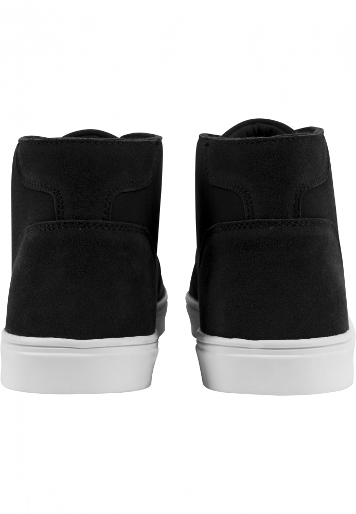 Pantofi urban cu sireturi negru alb Urban Classics