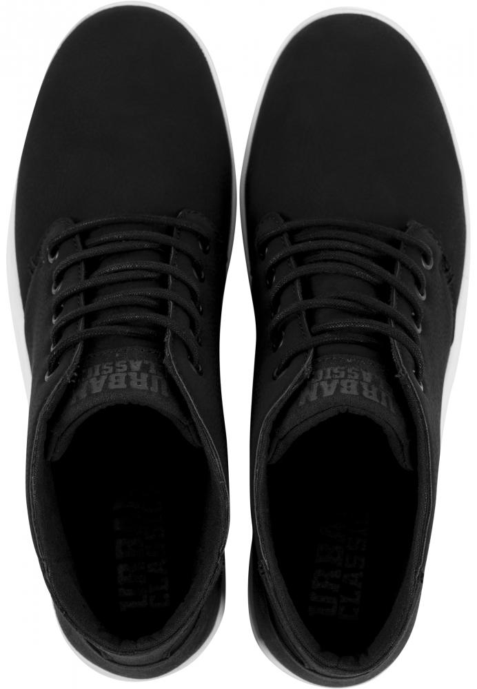 Pantofi urban cu sireturi negru alb Urban Classics