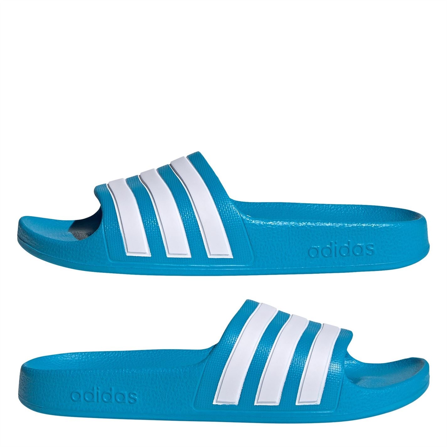 Papuci adidas Duramo Slide pentru baieti albastru alb