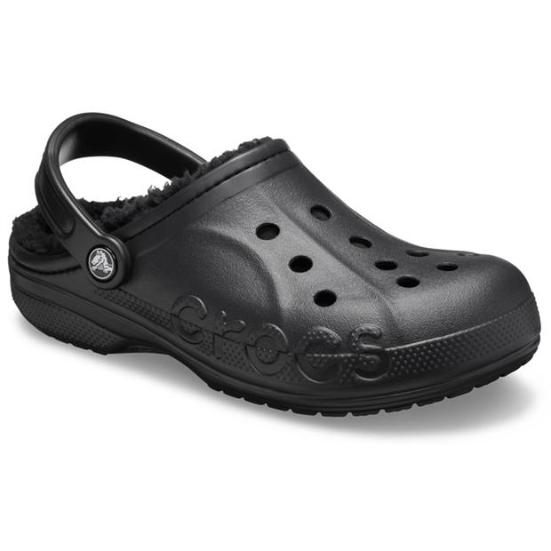 Papuci cauciuc Crocs Baya Lnd pentru femei negru