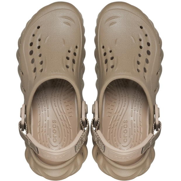 Papuci cauciuc Crocs Echo K 99 kaki