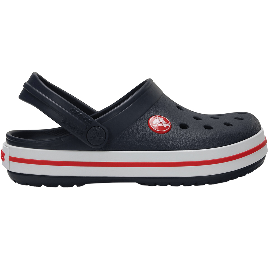 Papuci cauciuc Saboti For Crocs Crocband rosu-bleumarin 207005 485 pentru Copii Bebelusi