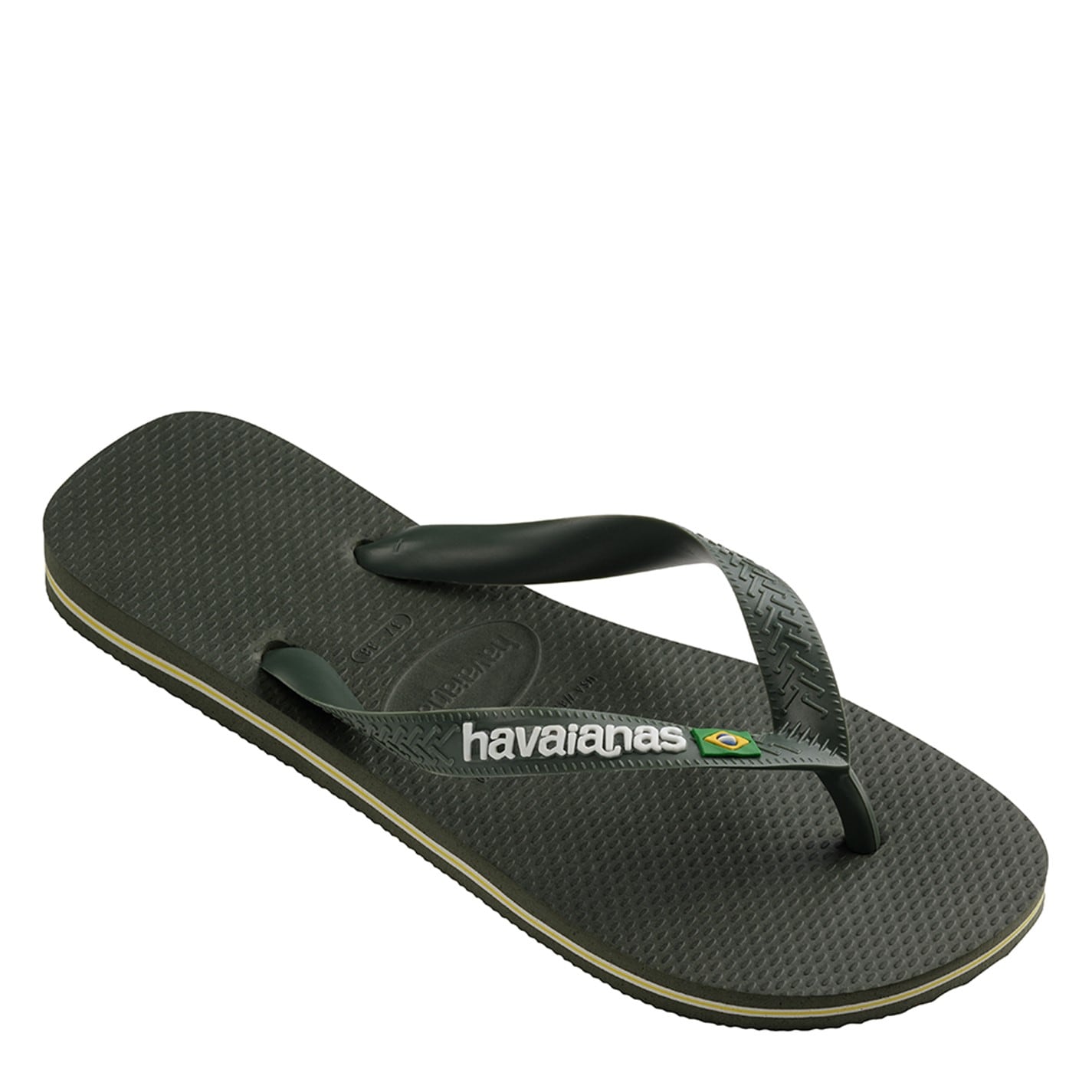 Papuci de plaja Havaianas oliv verde