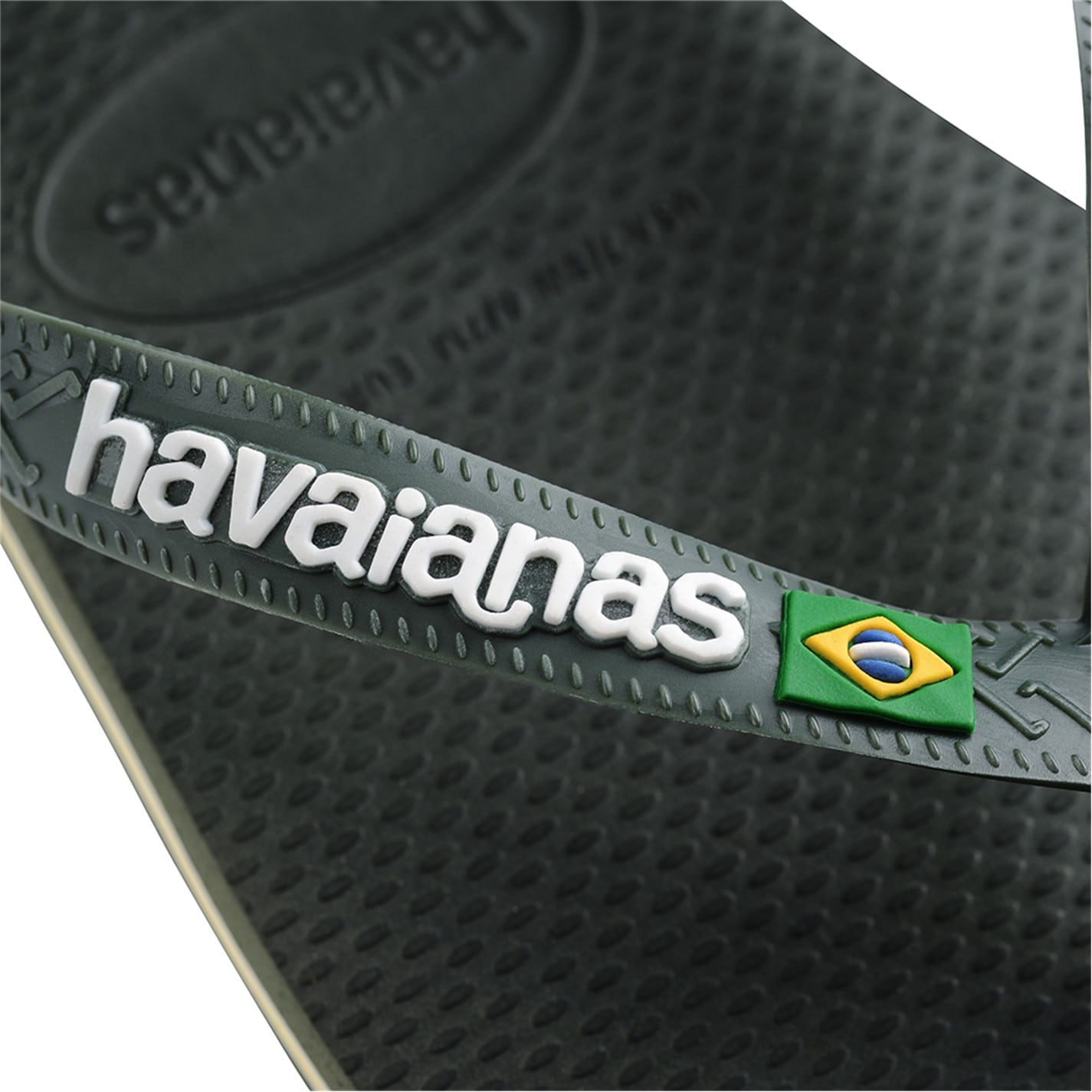 Papuci de plaja Havaianas oliv verde