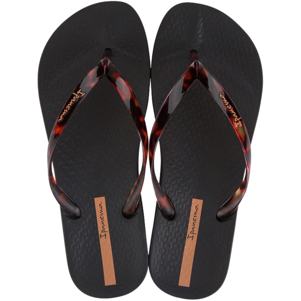 Papuci flip flop dama Ipanema Anat negru 83475-AR100