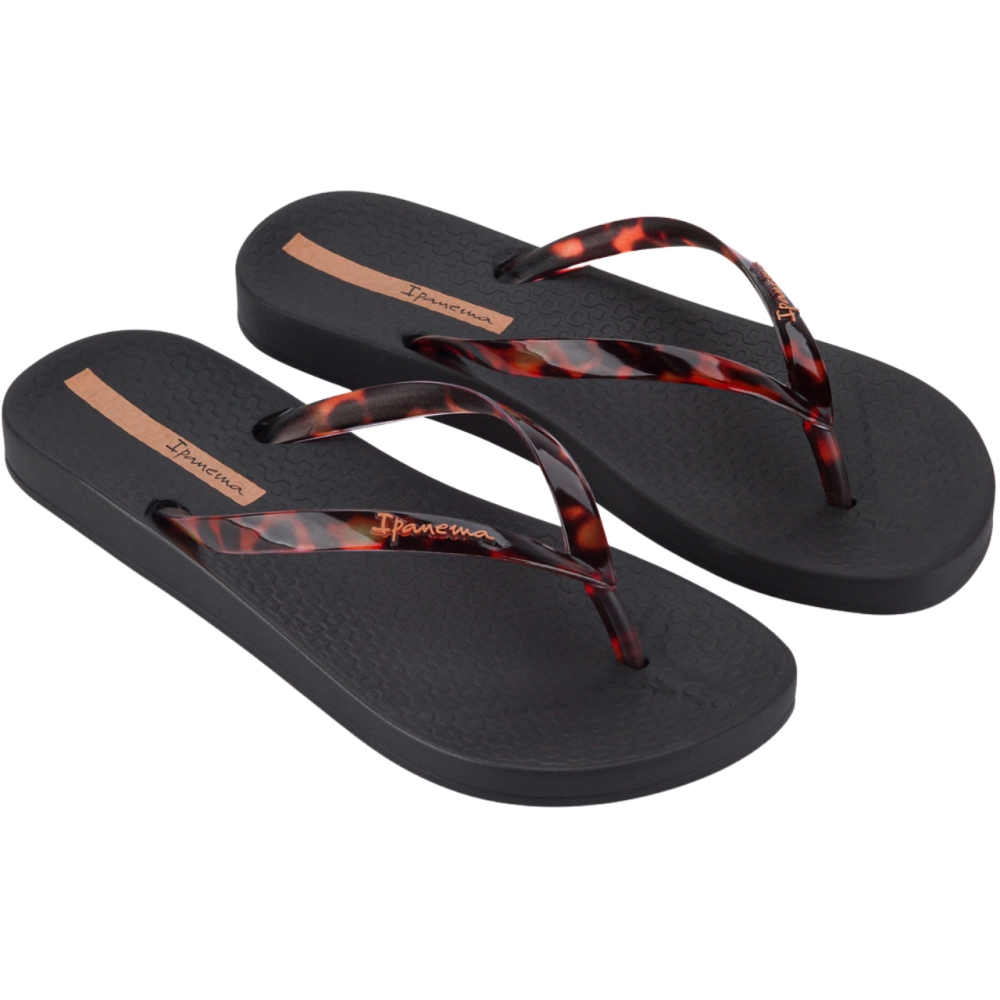 Papuci flip flop dama Ipanema Anat negru 83475-AR100