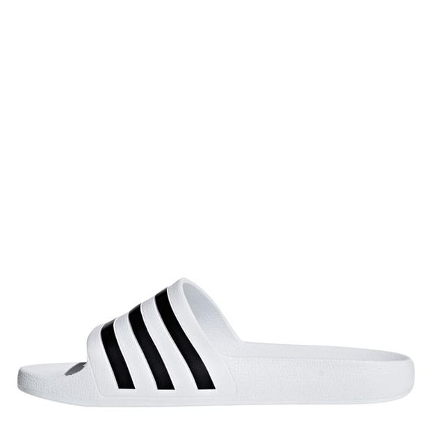 Papuci plaja adidas Adilette pentru Femei alb negru