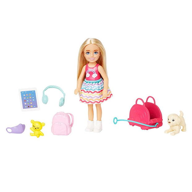 Papusa Barbie Barbie Travel Chelsea Refresh multicolor format and universal