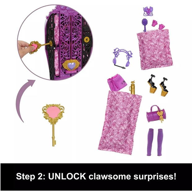 Papusa Monster High High Skulltimate Secrets Monster Mysteries - Clawdeen Wolf