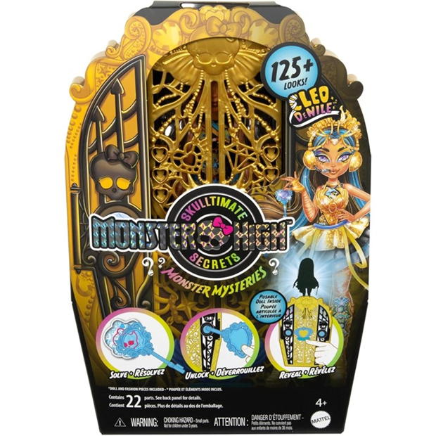 Papusa Monster High High Skulltimate Secrets Monster Mysteries - Cleo De Nile