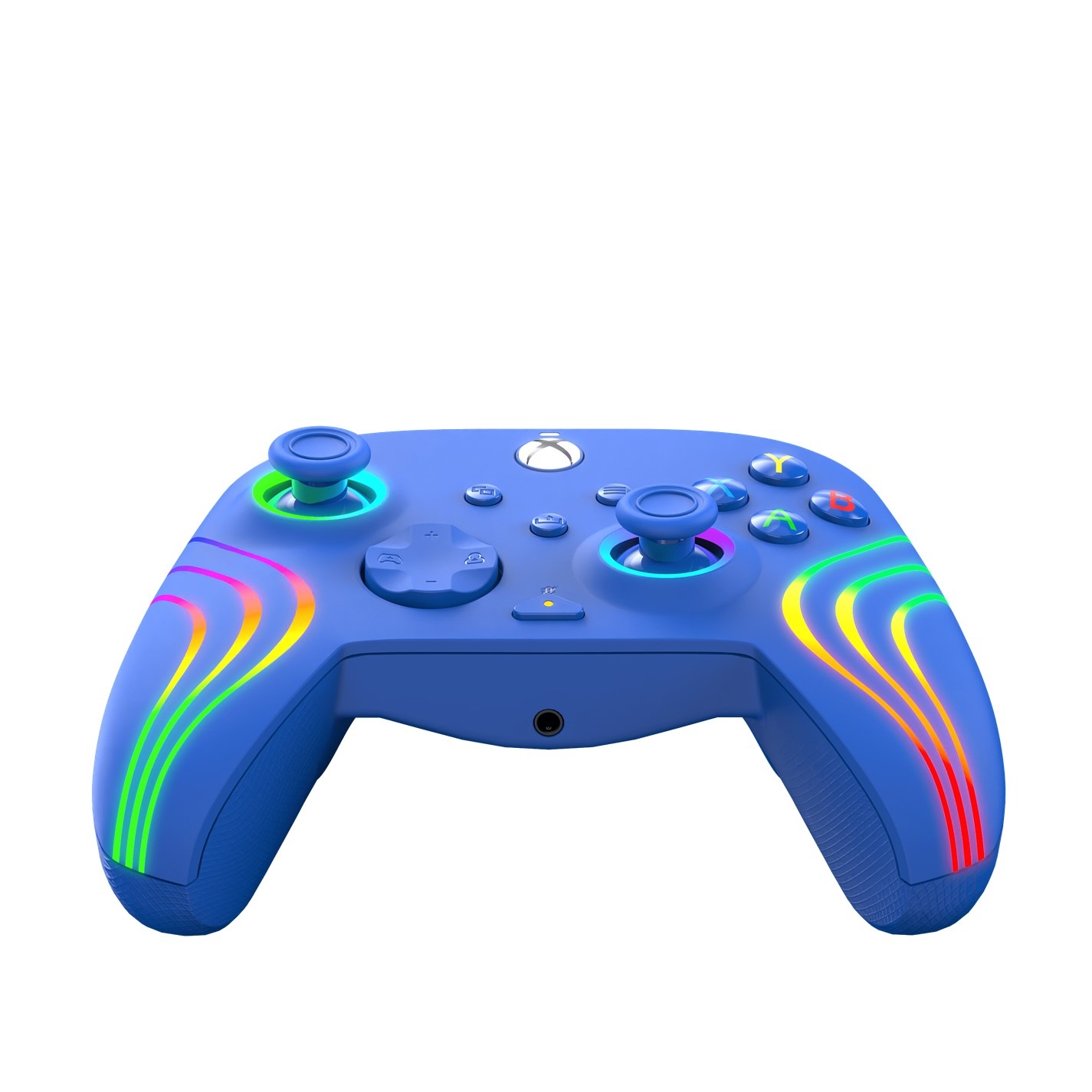 PDP Afterglow Wave Wired Xbox Controller - albastru