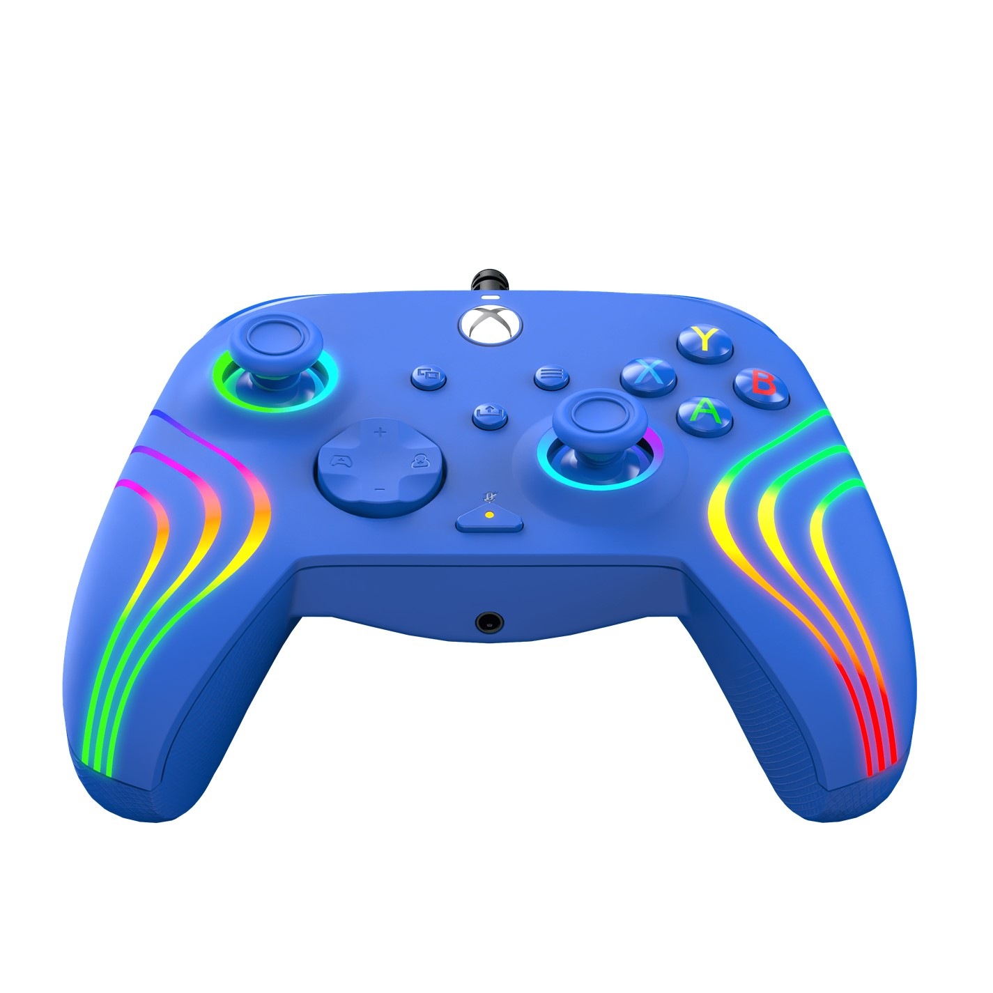 PDP Afterglow Wave Wired Xbox Controller - albastru