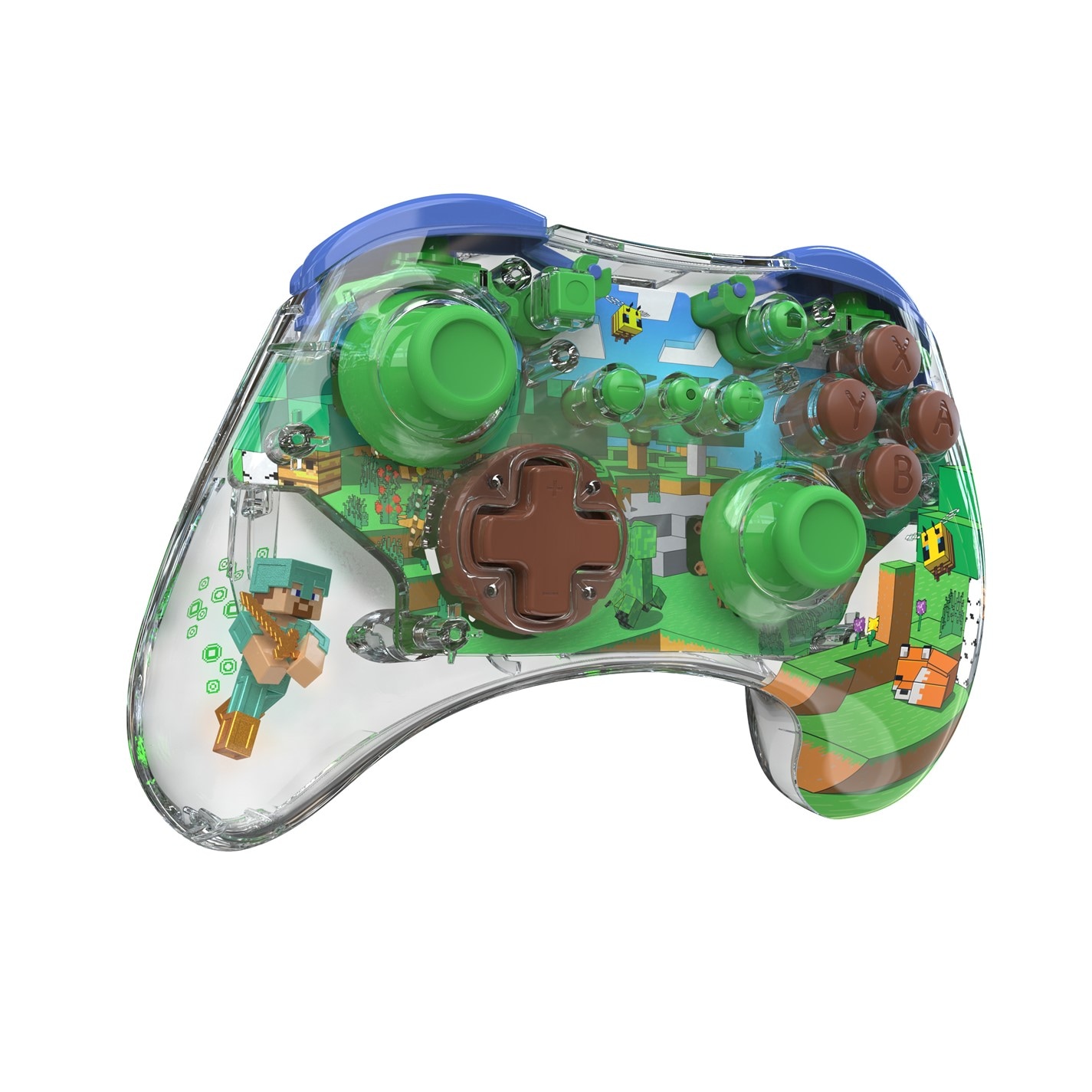 PDP REALMz™ Wireless Controller: Minecraft Forest Biome