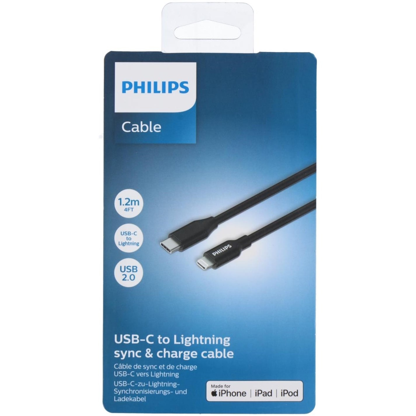 Philips Cable USB 99 negru