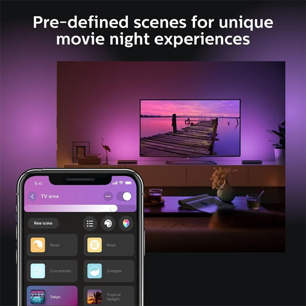 Philips Hue Ambiance Smart Light Bar Double .