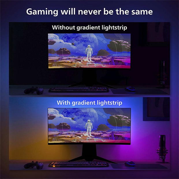 Philips Hue Gradient PC strip 24 27 inch EU