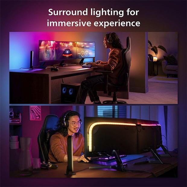 Philips Hue Gradient PC strip 3x 24 27 inch EU