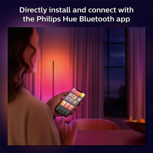 Philips Hue Gradient Signe table negru EU/UK